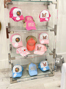 Heart Filled Smiley Trucker Hat