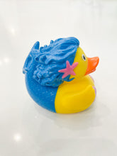 Mermaid Rubber Duck - Blue Hair