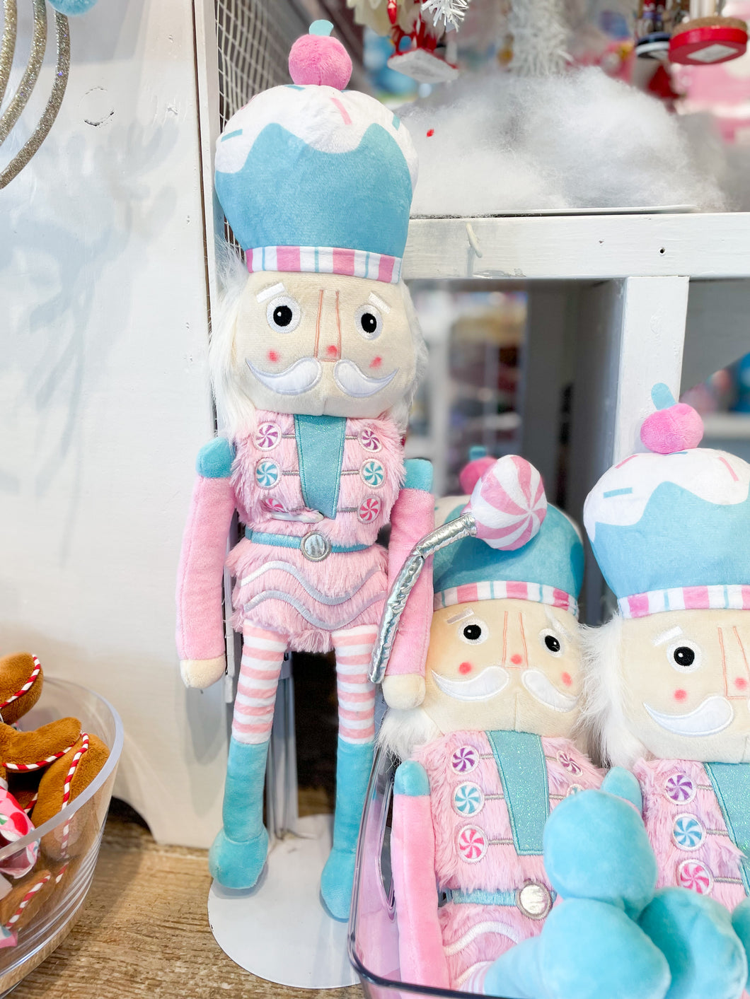 Candy Pink Nutcracker Plush
