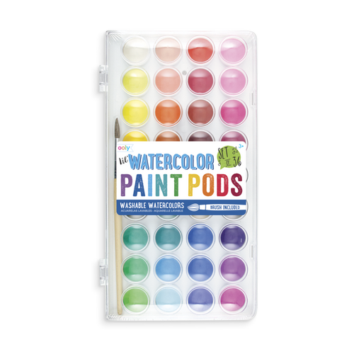 Watercolor Paint Pods