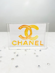 Small Gold Chanel Tray