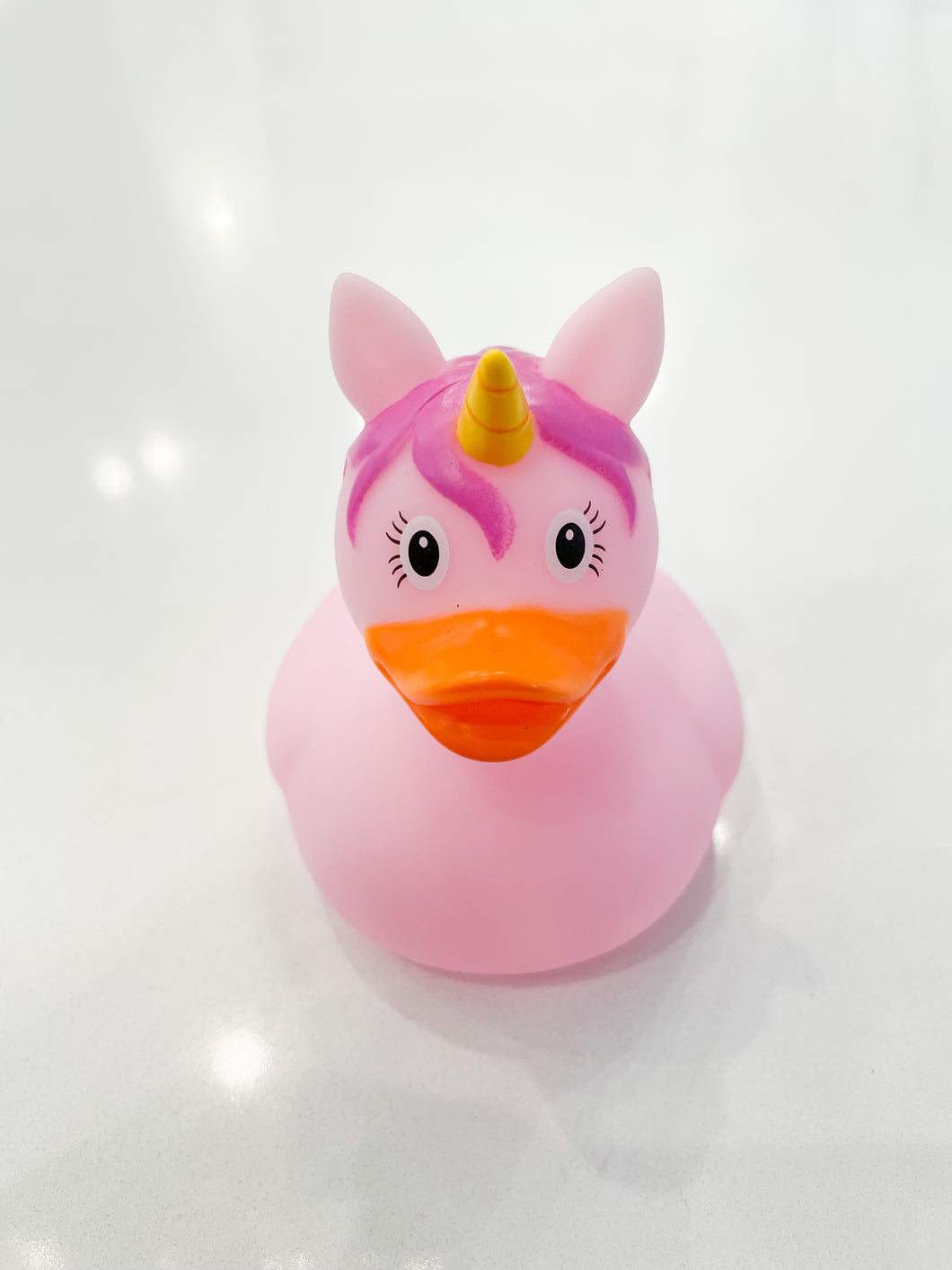 Pink Unicorn Rubber Duck