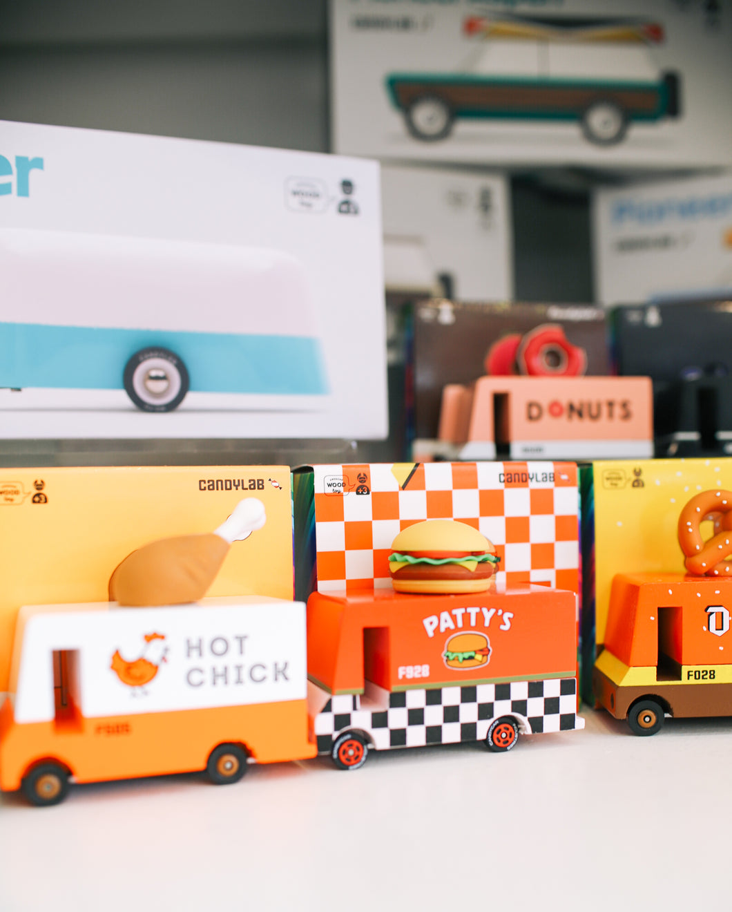 Wooden Patty`s Hamburger Van