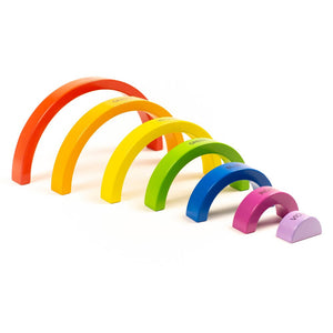 Magical Rainbow Puzzle Wooden Toy